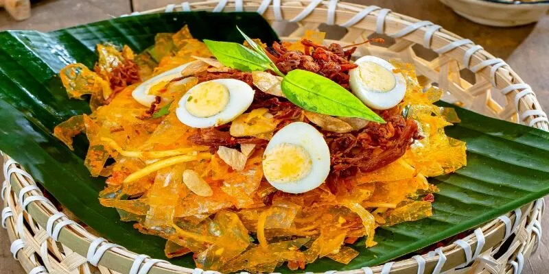 Các bước làm bánh tráng trộn