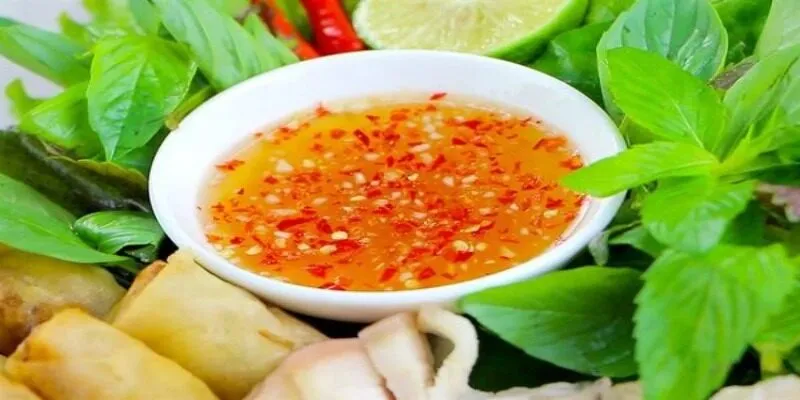 Nước mắm chua ngọt- Gia vị món ăn