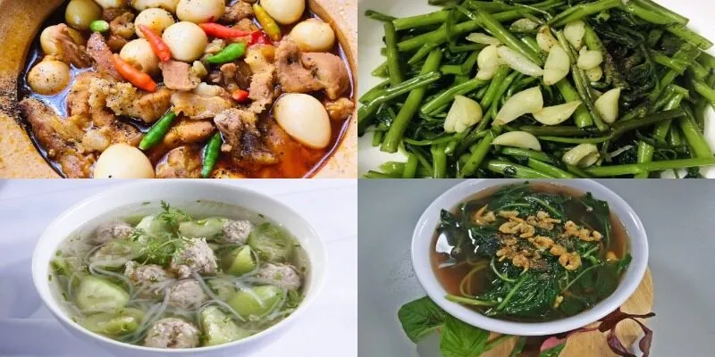 Sự đa dạng trong món chay